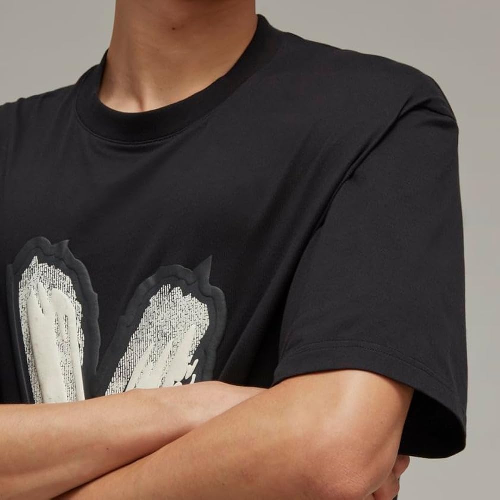 【Y-3】M TOKETA PRINT SS TEE XL Buy Y-3 Black Toketa Print Jersey T-Shirt For Men Online